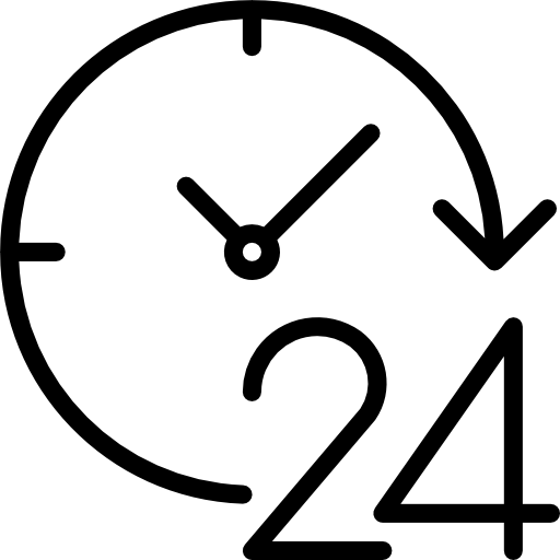24 hours Service